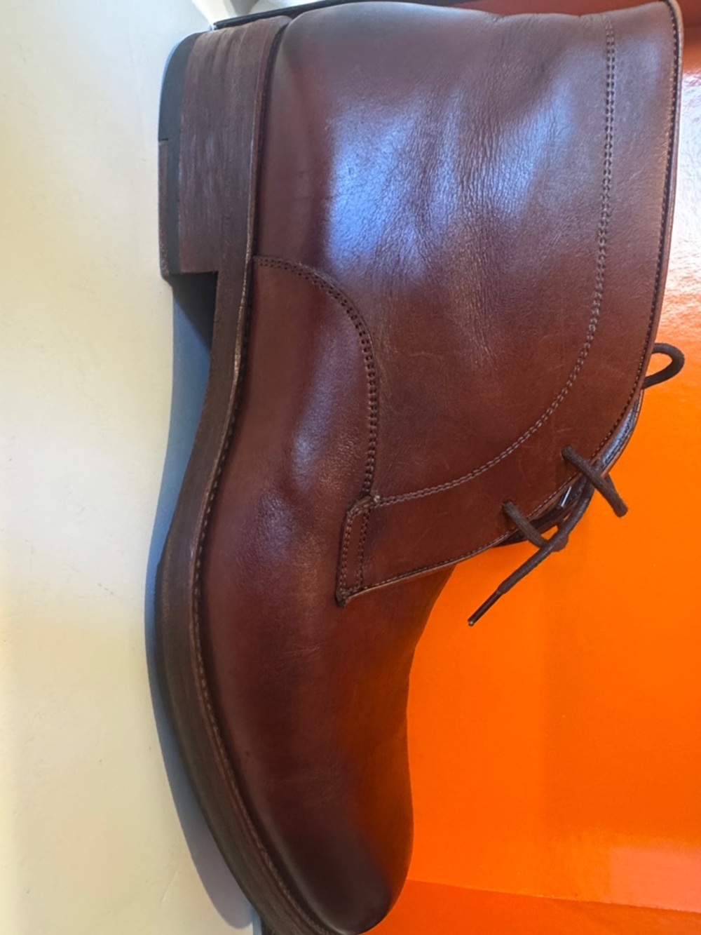 Magnanni Brown Leather Chukka Boots